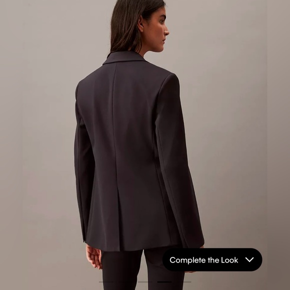 5 for $25❗️Calvin Klein Black Ponte Blazer 10 - Picture 3 of 13